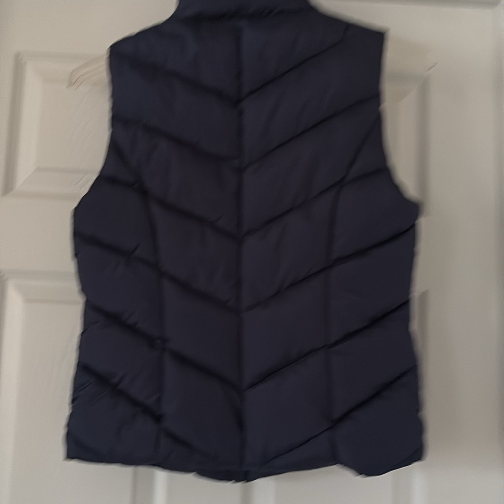 NEW COLE HAAN SIGNATURE  puffer Quilted polyester Vest navy - small - Picture 7 of 10